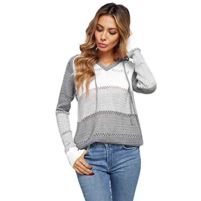 Margaux Hoodie with V-neck - Very comfortable