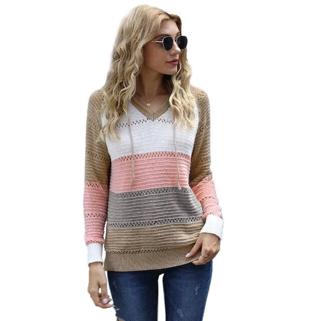 Margaux Hoodie with V-neck - Very comfortable