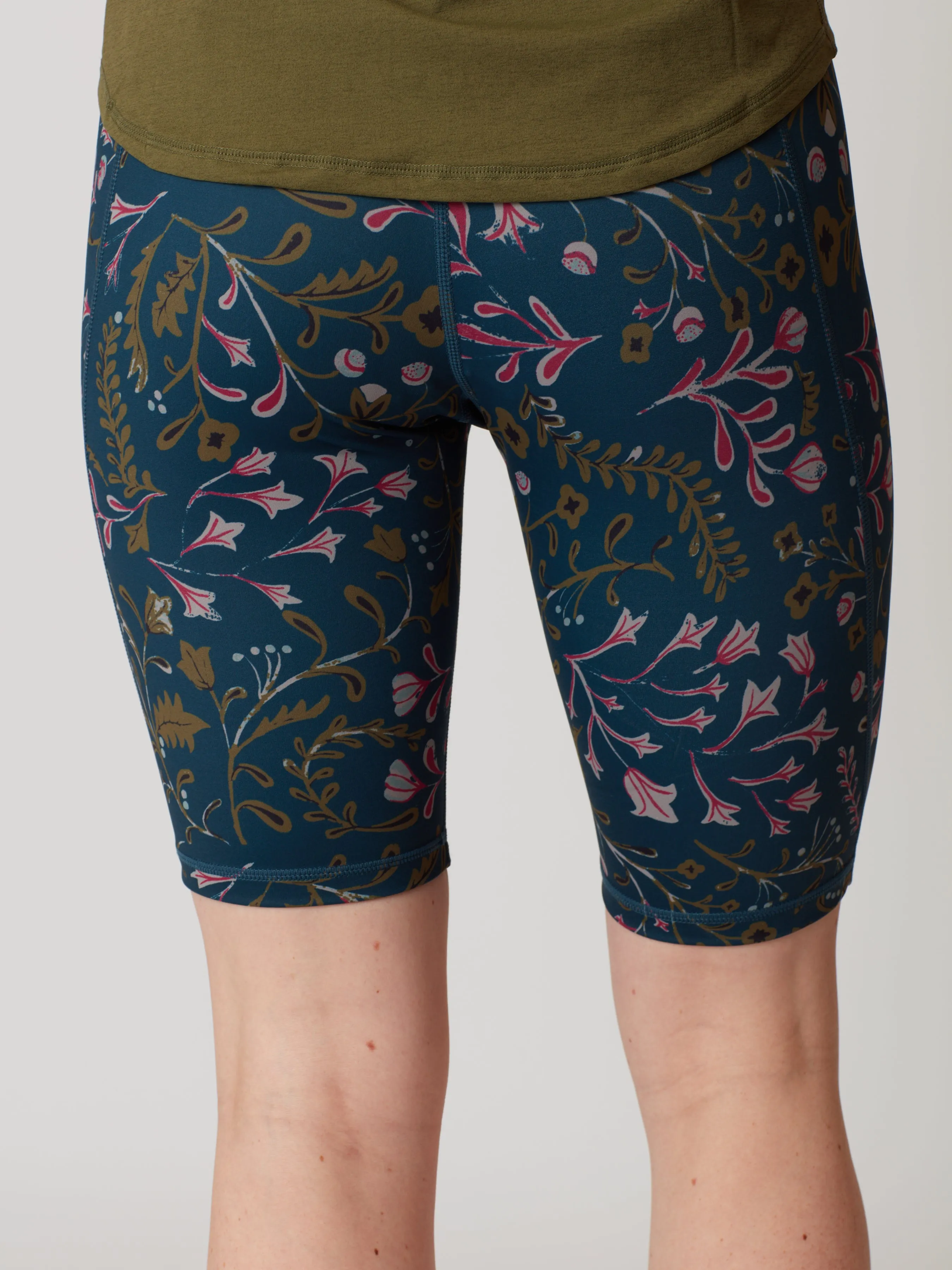 Marlin Printed Bike Shorts