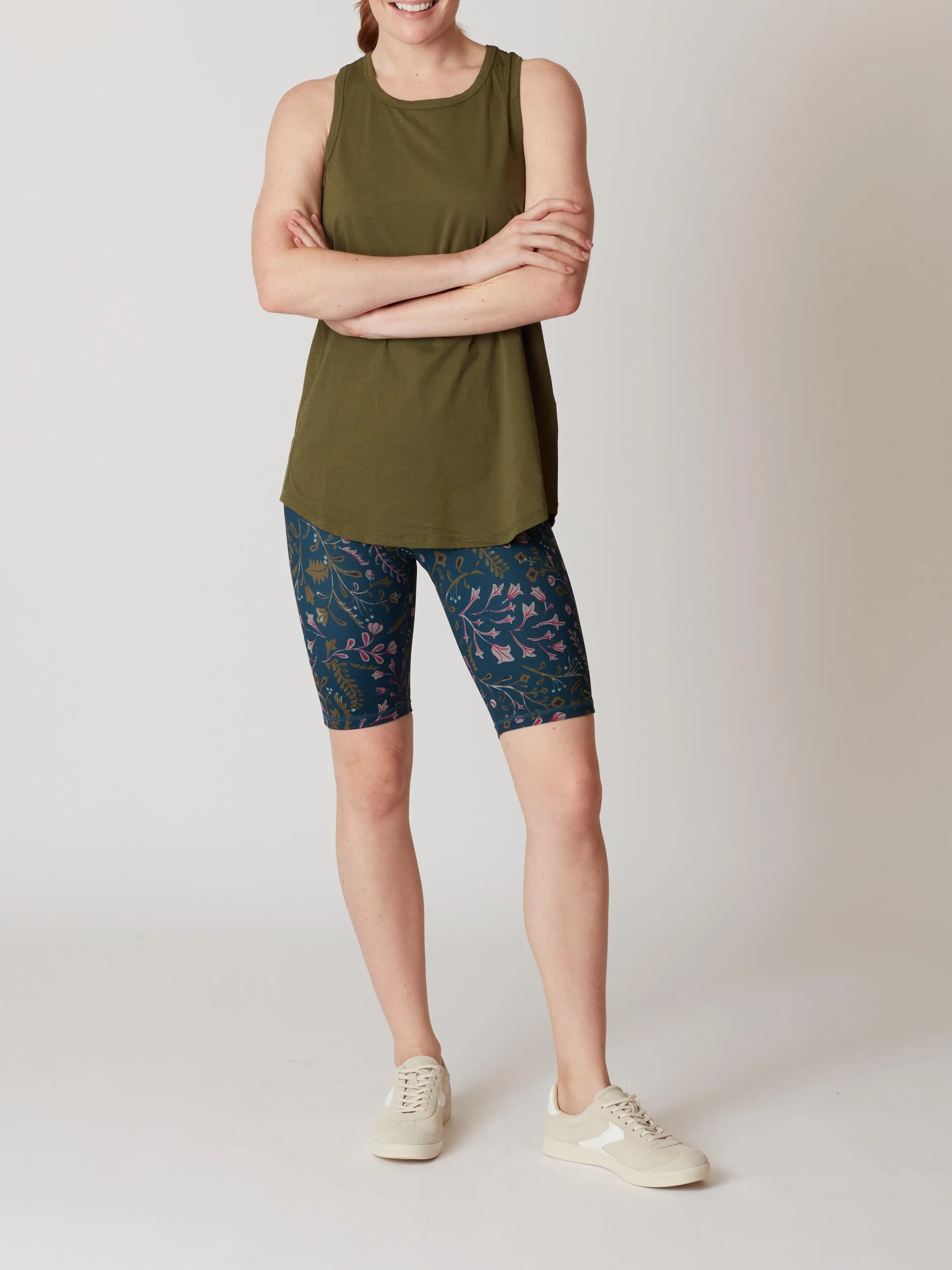 Marlin Printed Bike Shorts
