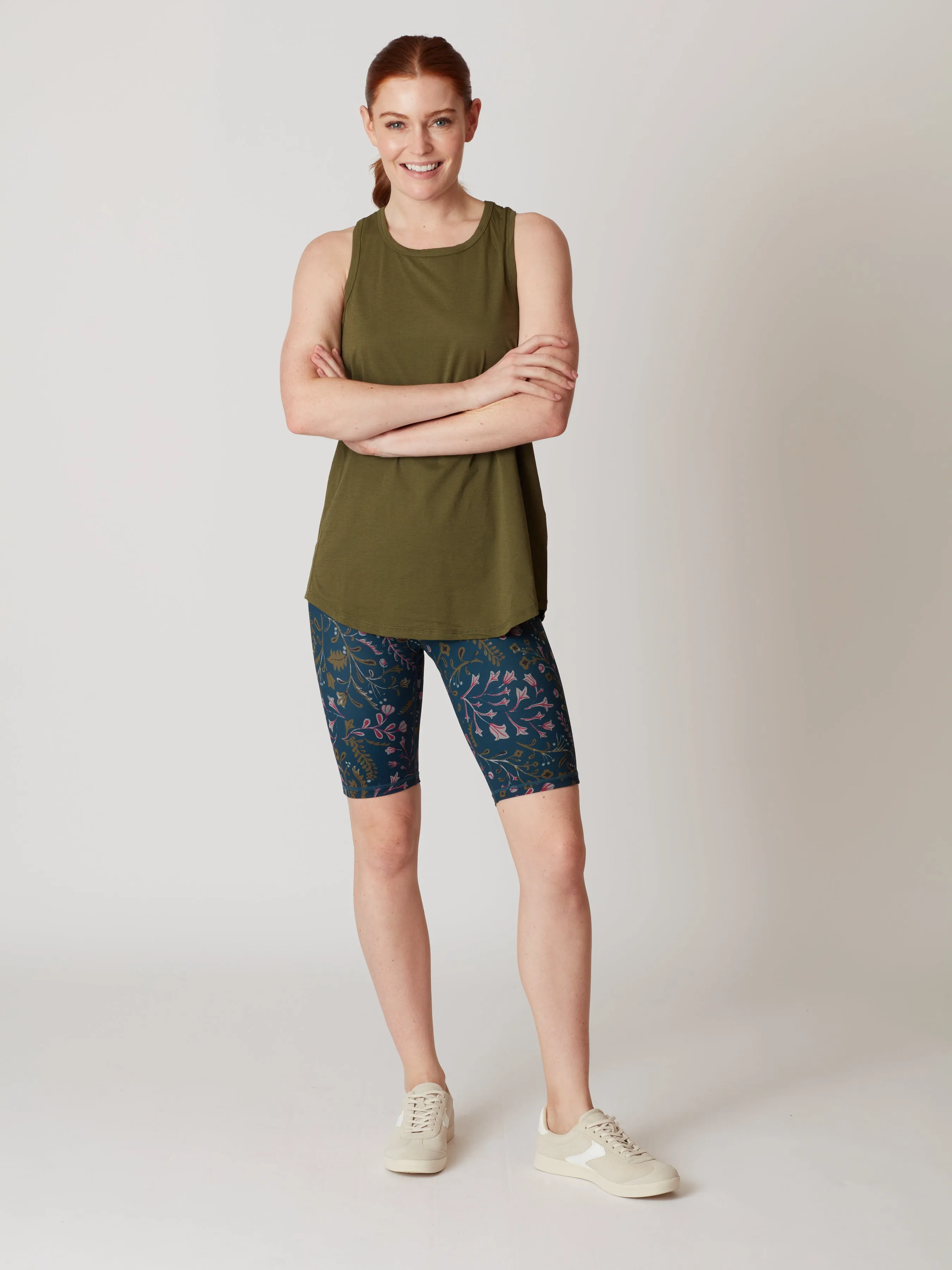 Marlin Printed Bike Shorts