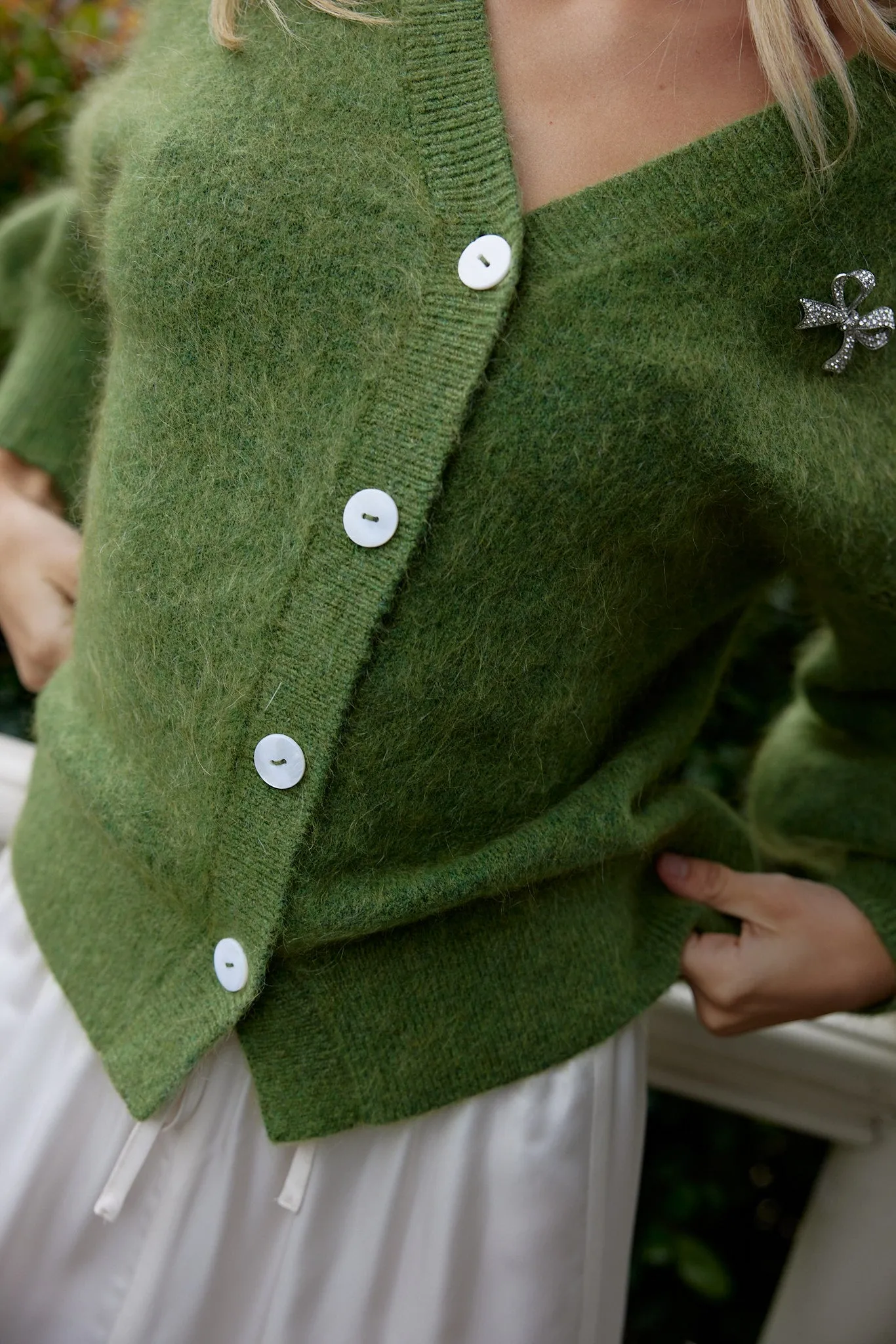 MAUDE CARDI IN FOREST