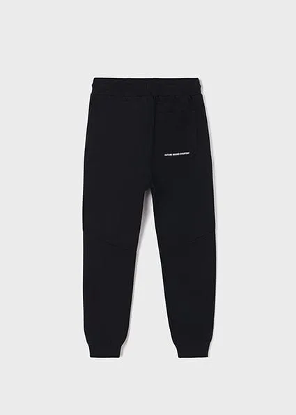 Mayoral Black 'Future' Jogging Bottoms