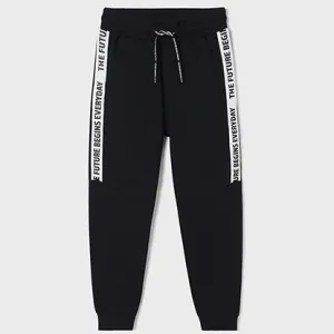 Mayoral Black 'Future' Jogging Bottoms