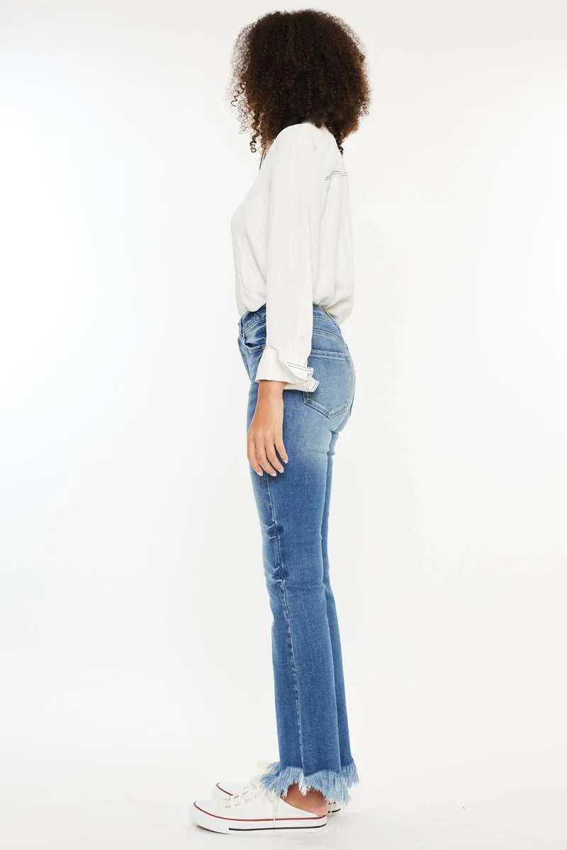 Medium High Rise Bootcut Stone Wash Kancan Jeans