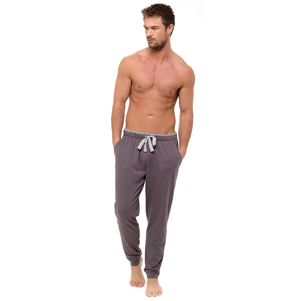 Men's Cotton Jersey Lounge Pants Pyjama Bottoms