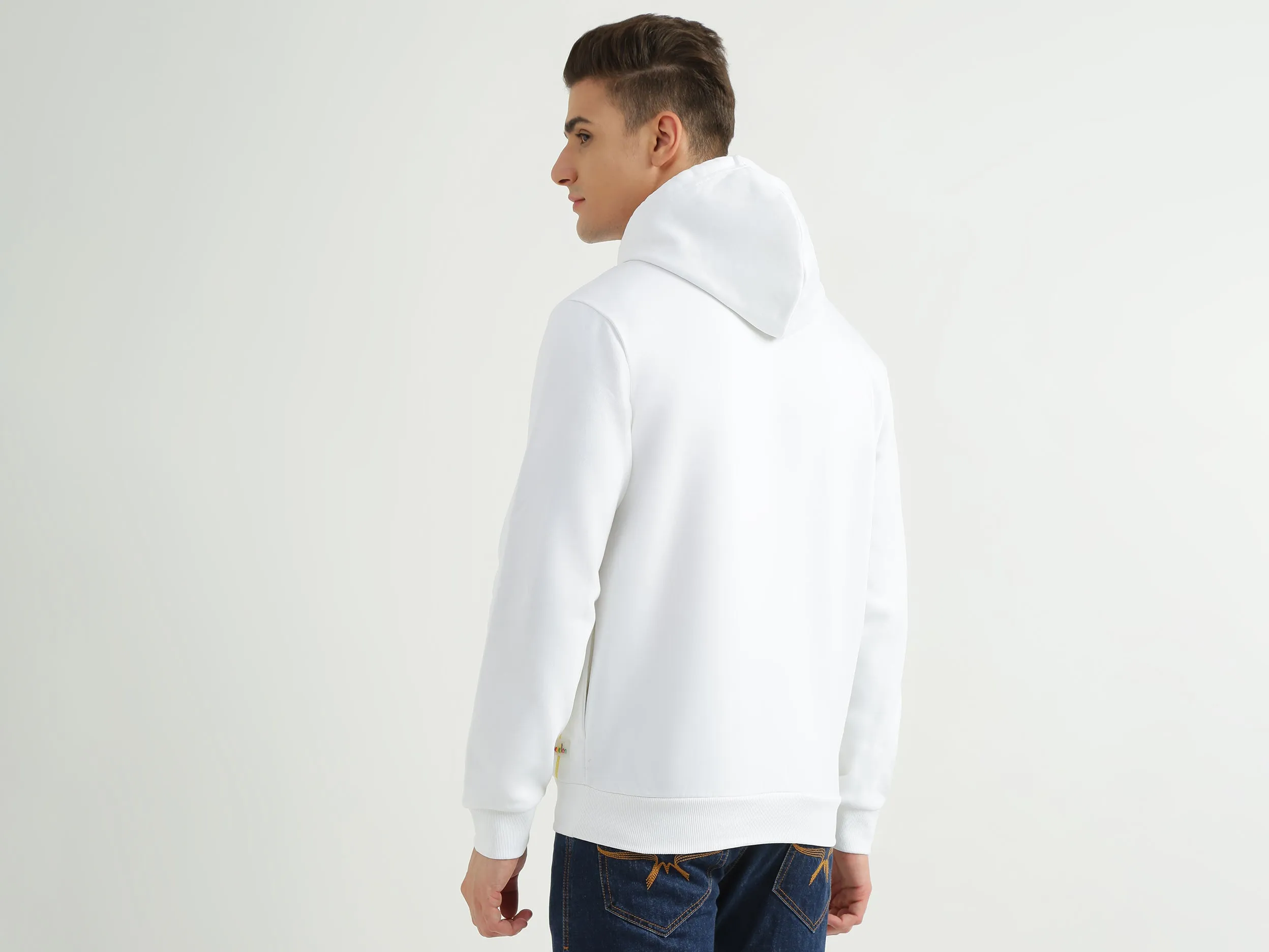 Mens Long Sleeve Stripe Sweatshirt