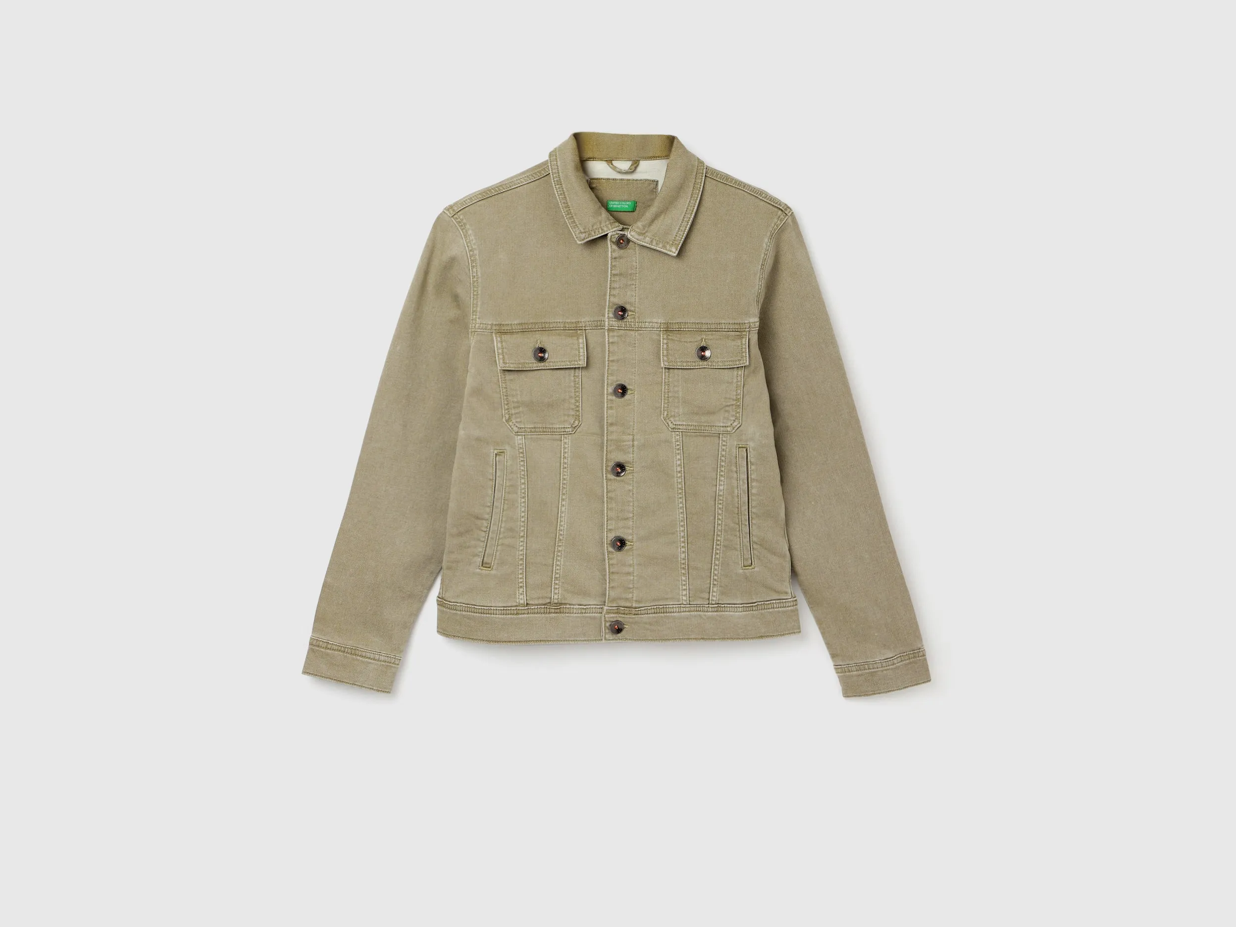 Men's Regular Fit Spread Collar Solid Jackets