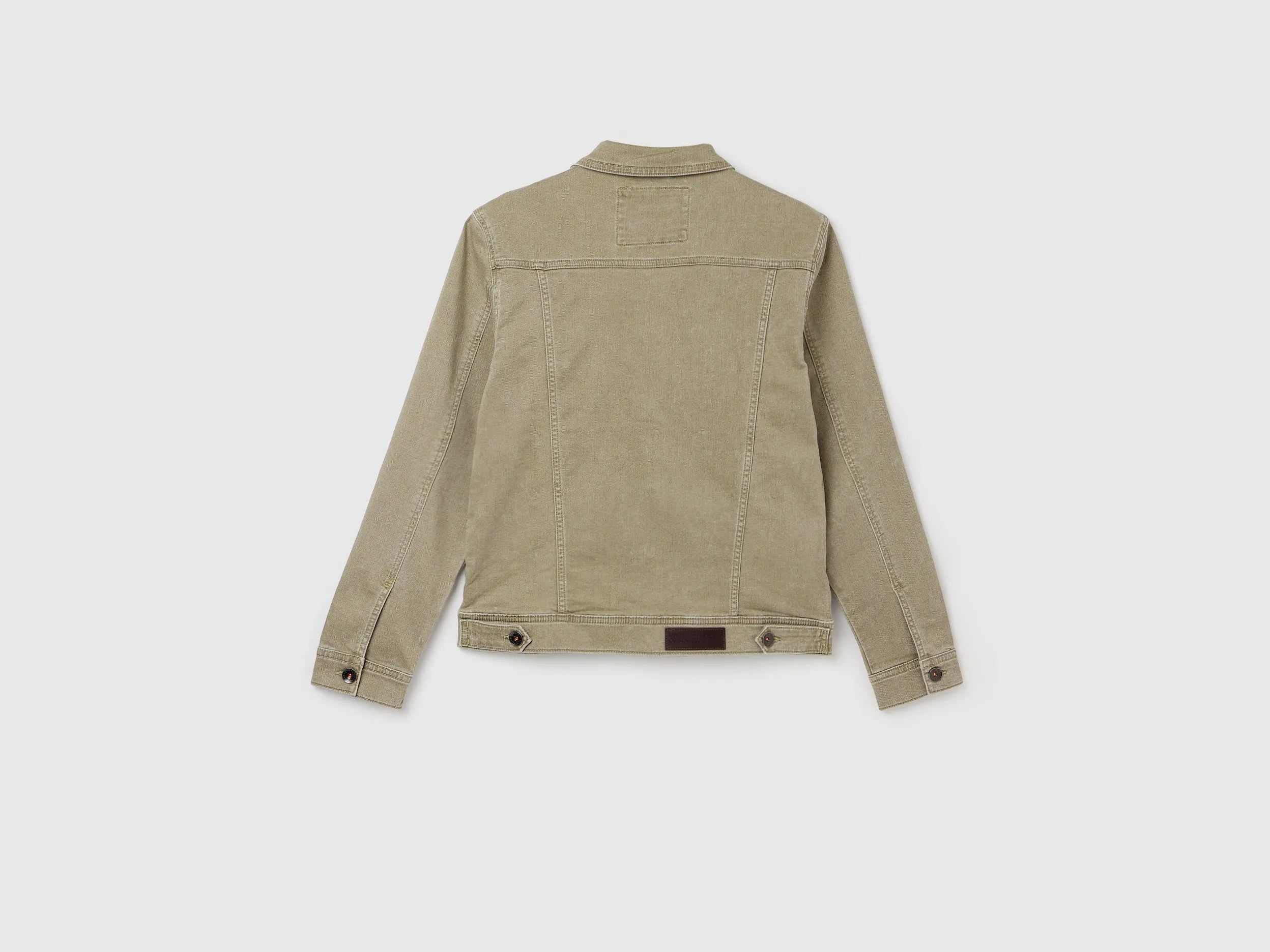 Men's Regular Fit Spread Collar Solid Jackets