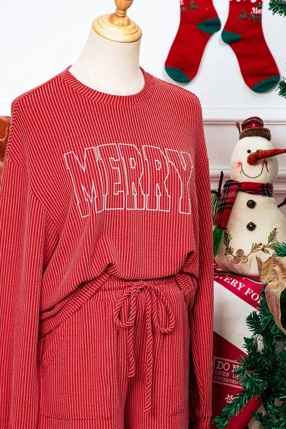 Merry Christmas Pajama Set
