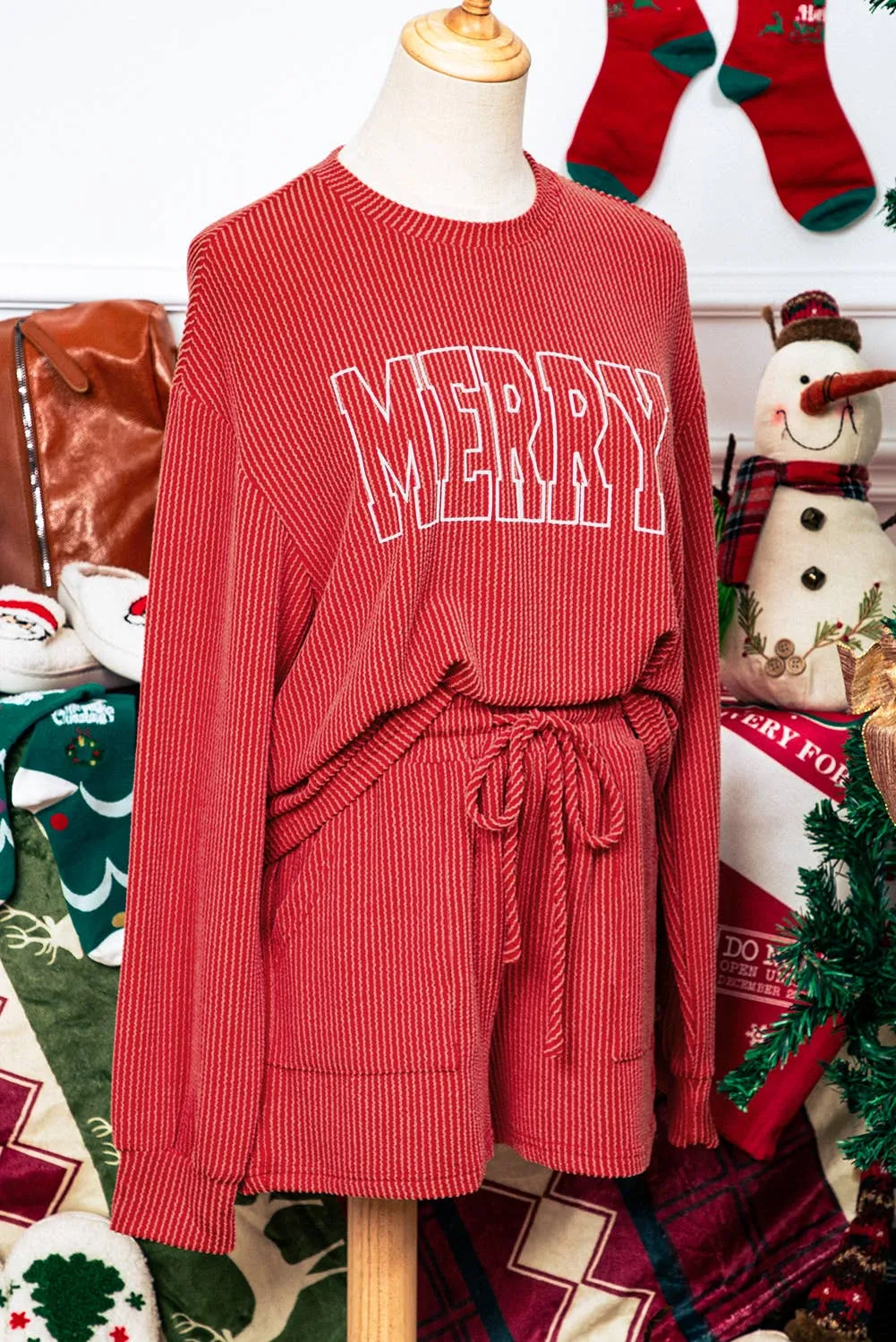 Merry Christmas Pajama Set