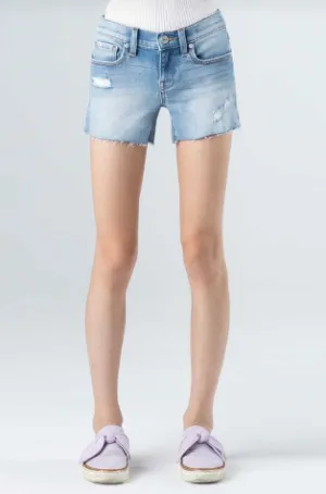 Miami Light Wash Denim Shorts