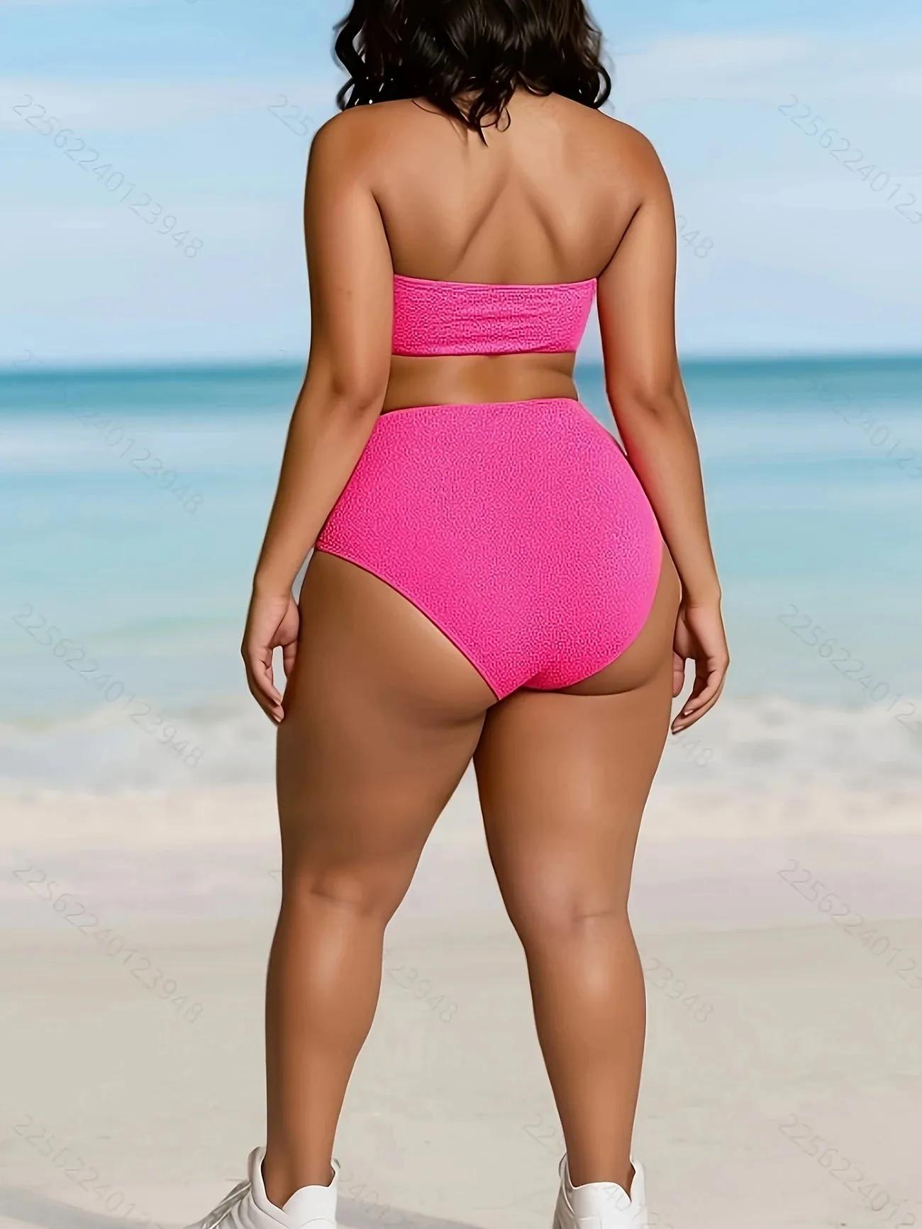 Miami Plus Size Two Piece Bikini Swim Set