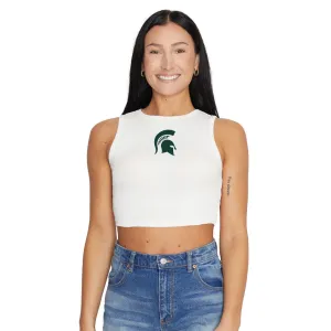 Michigan State Touchdown Ribbed Tank