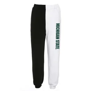Michigan State Two Tone Sweatpants