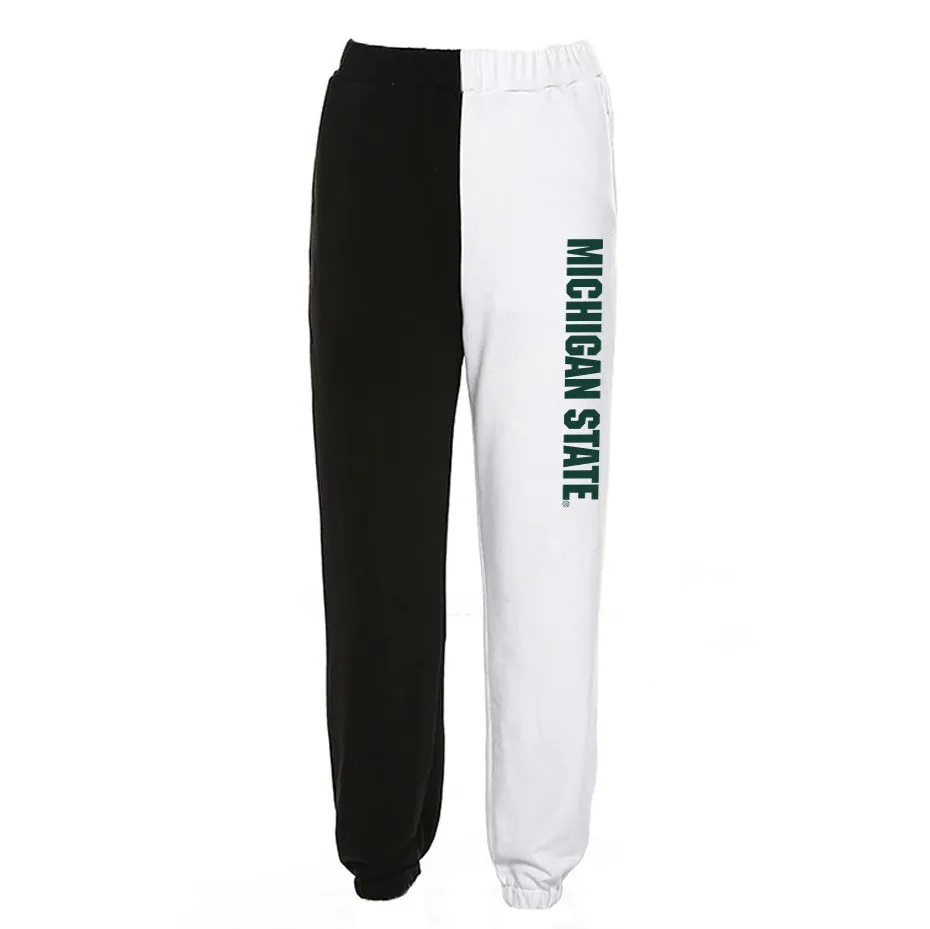 Michigan State Two Tone Sweatpants