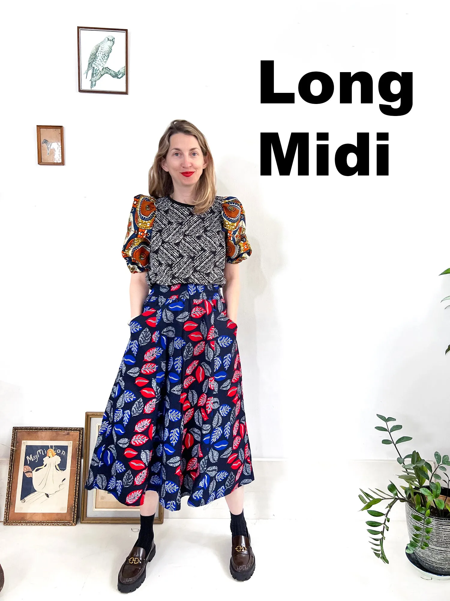 Midnight Garden Skirt / Last sizes