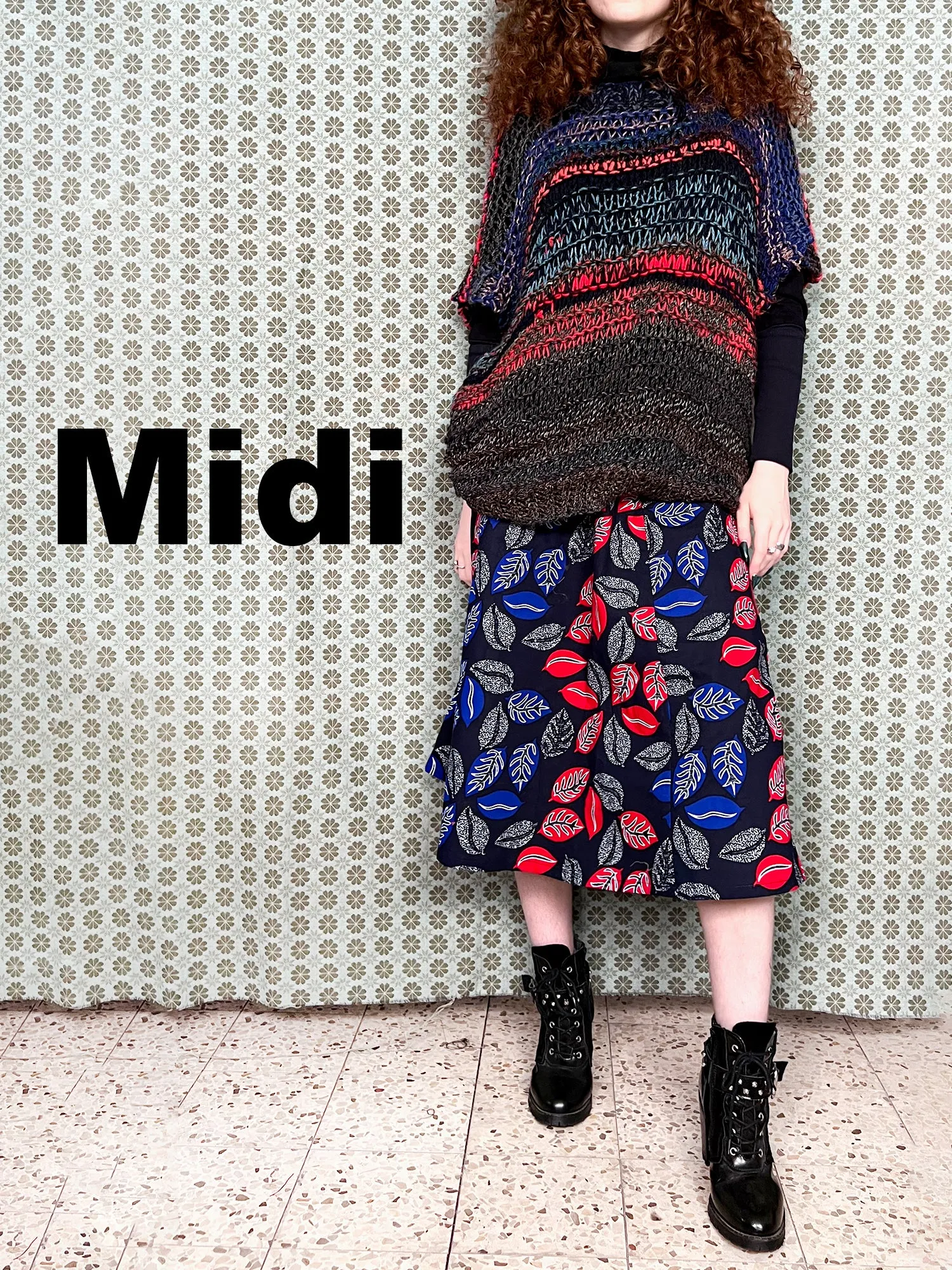 Midnight Garden Skirt / Last sizes