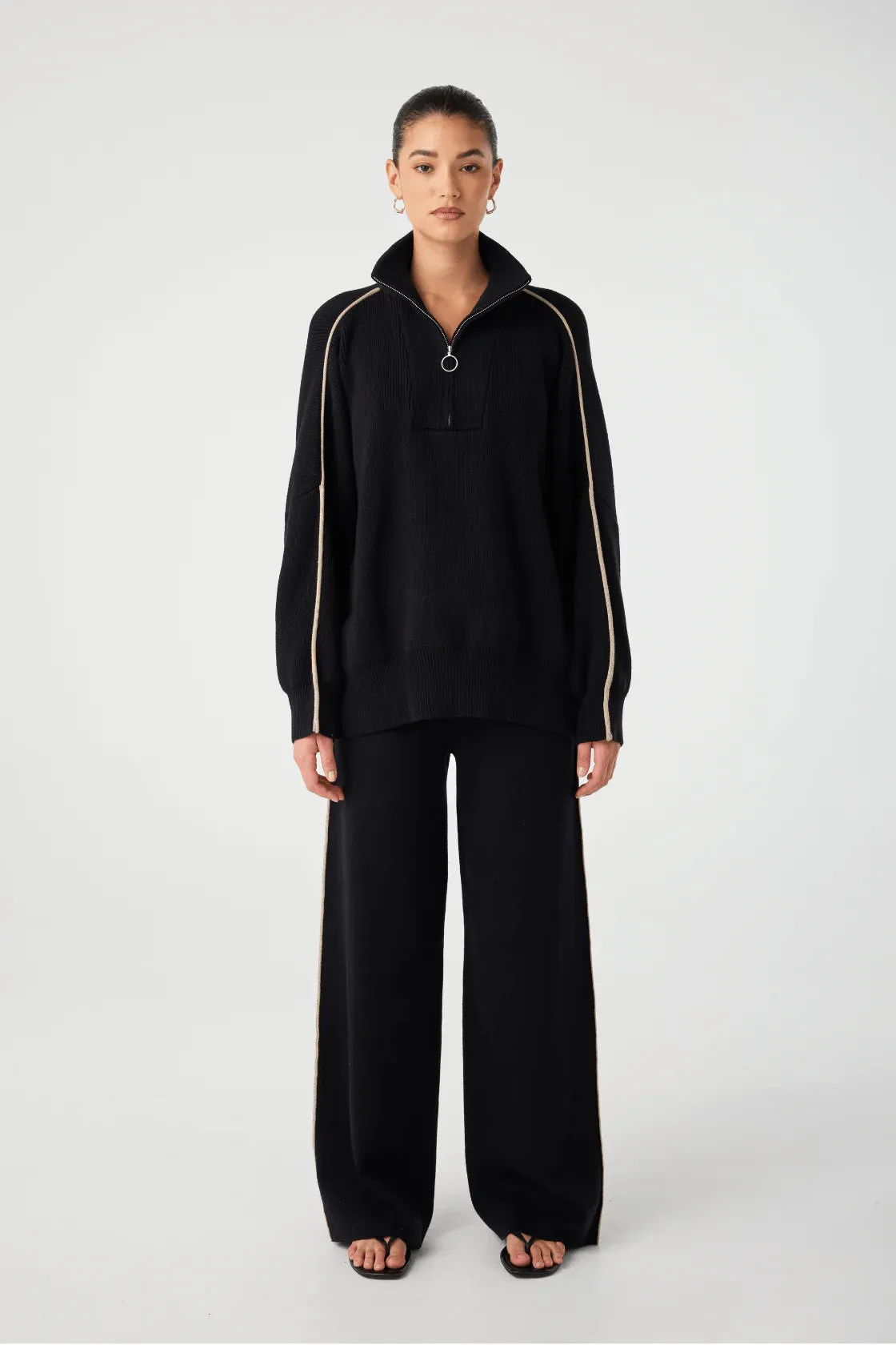 Milan Track Pant - Black