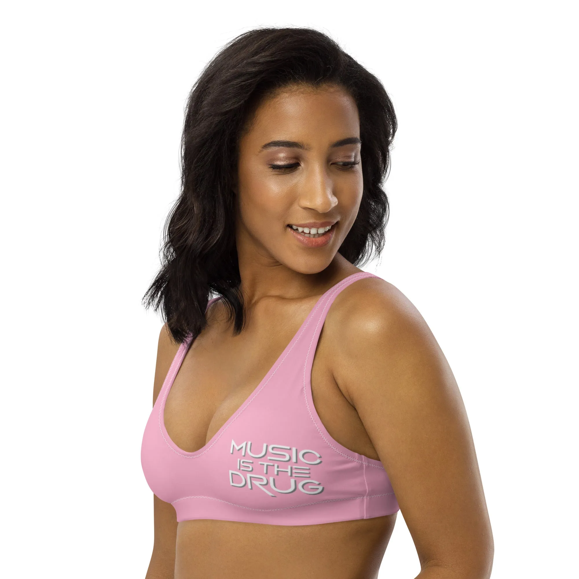 MITD Padded Bikini Top (Light pink)