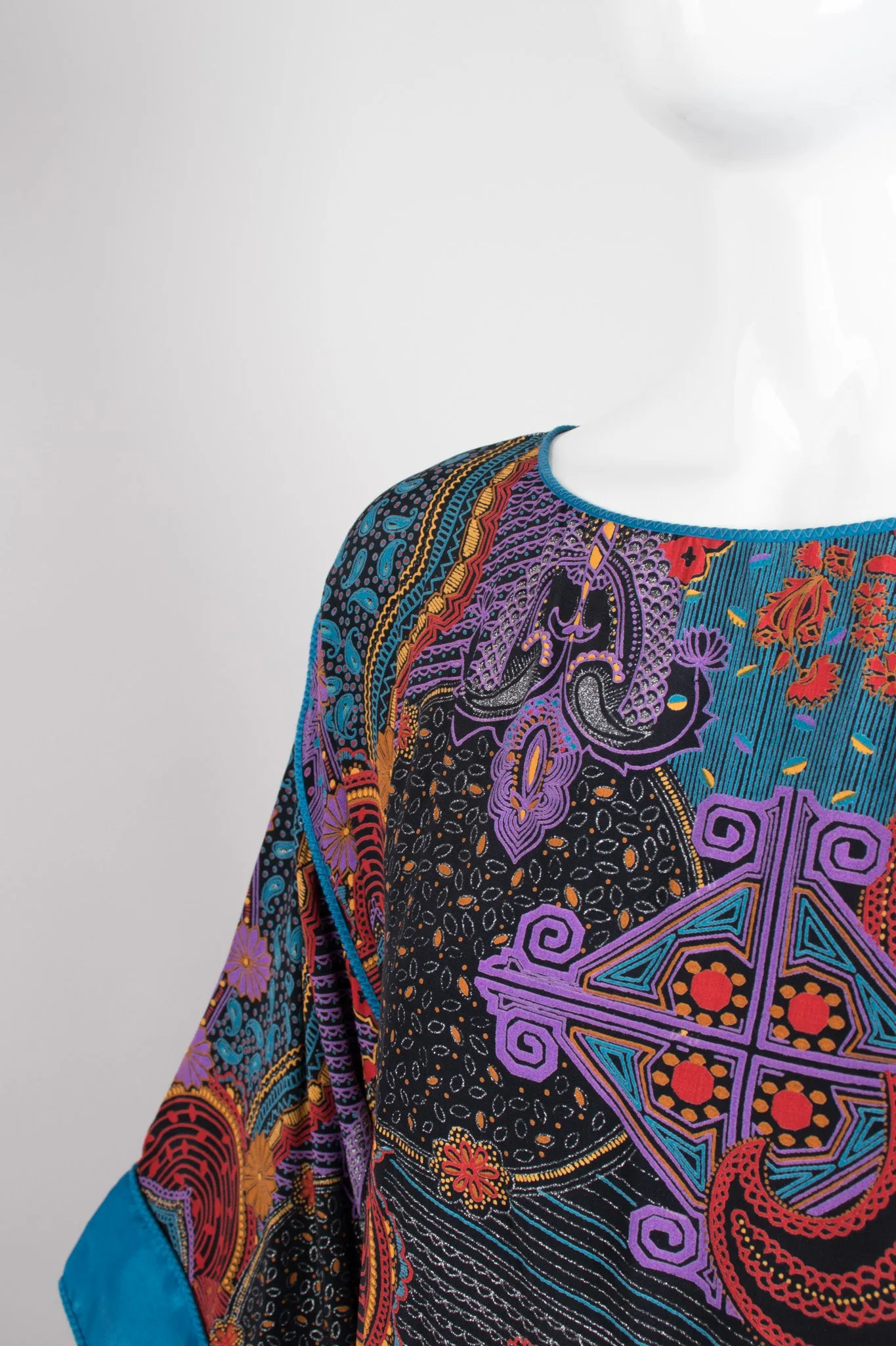 Mixed Paisley Print Tunic