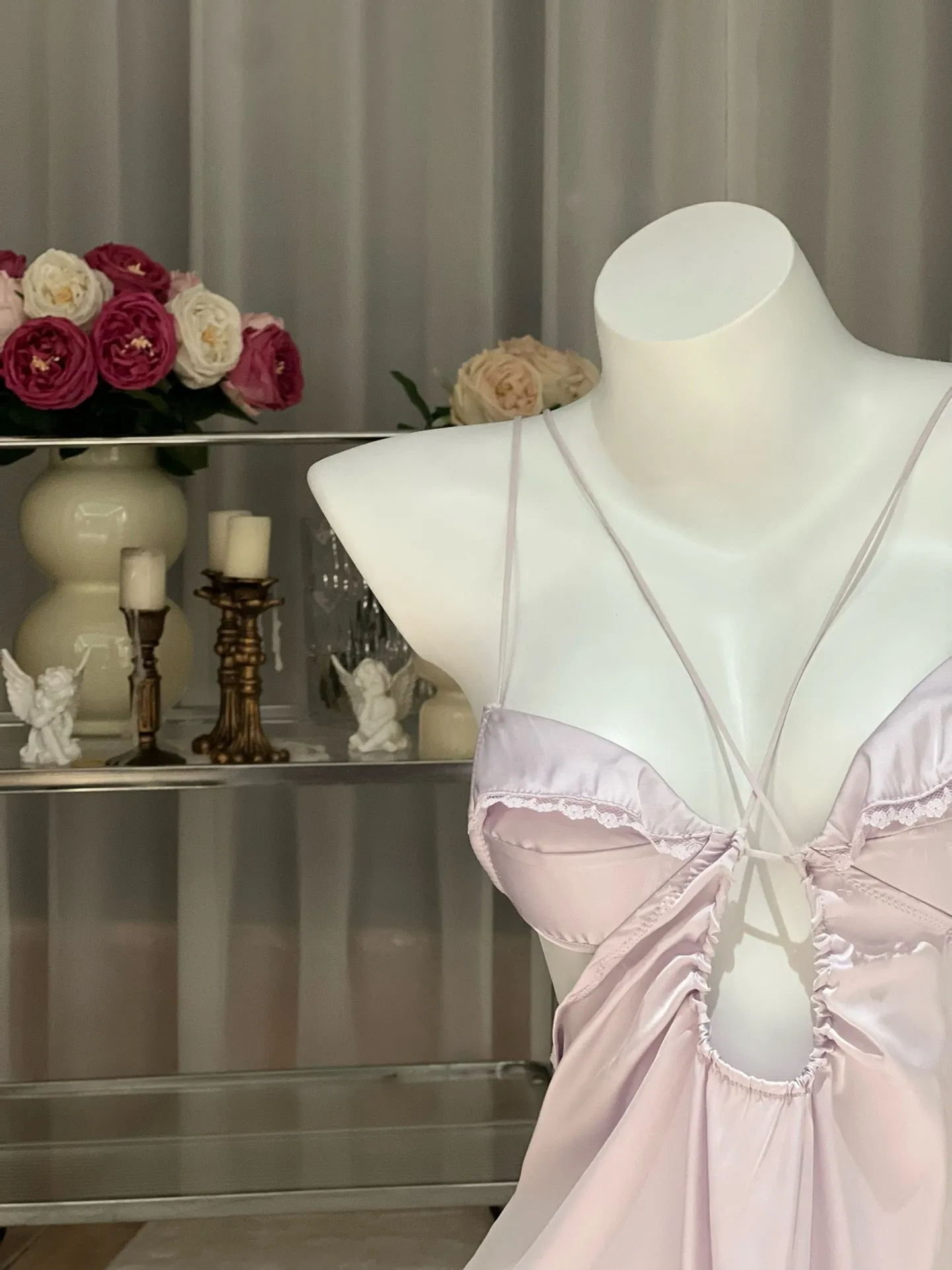 Modern purple Sexy Lingerie dress