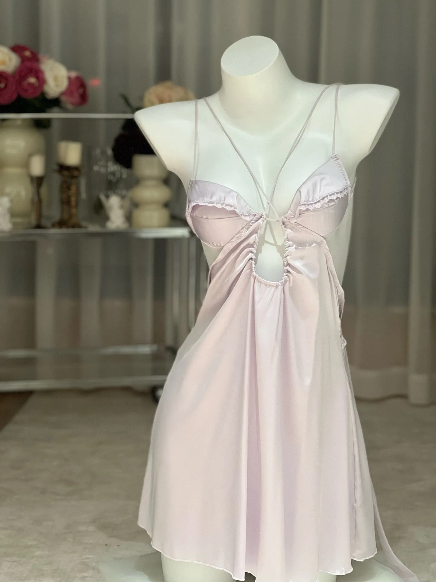 Modern purple Sexy Lingerie dress