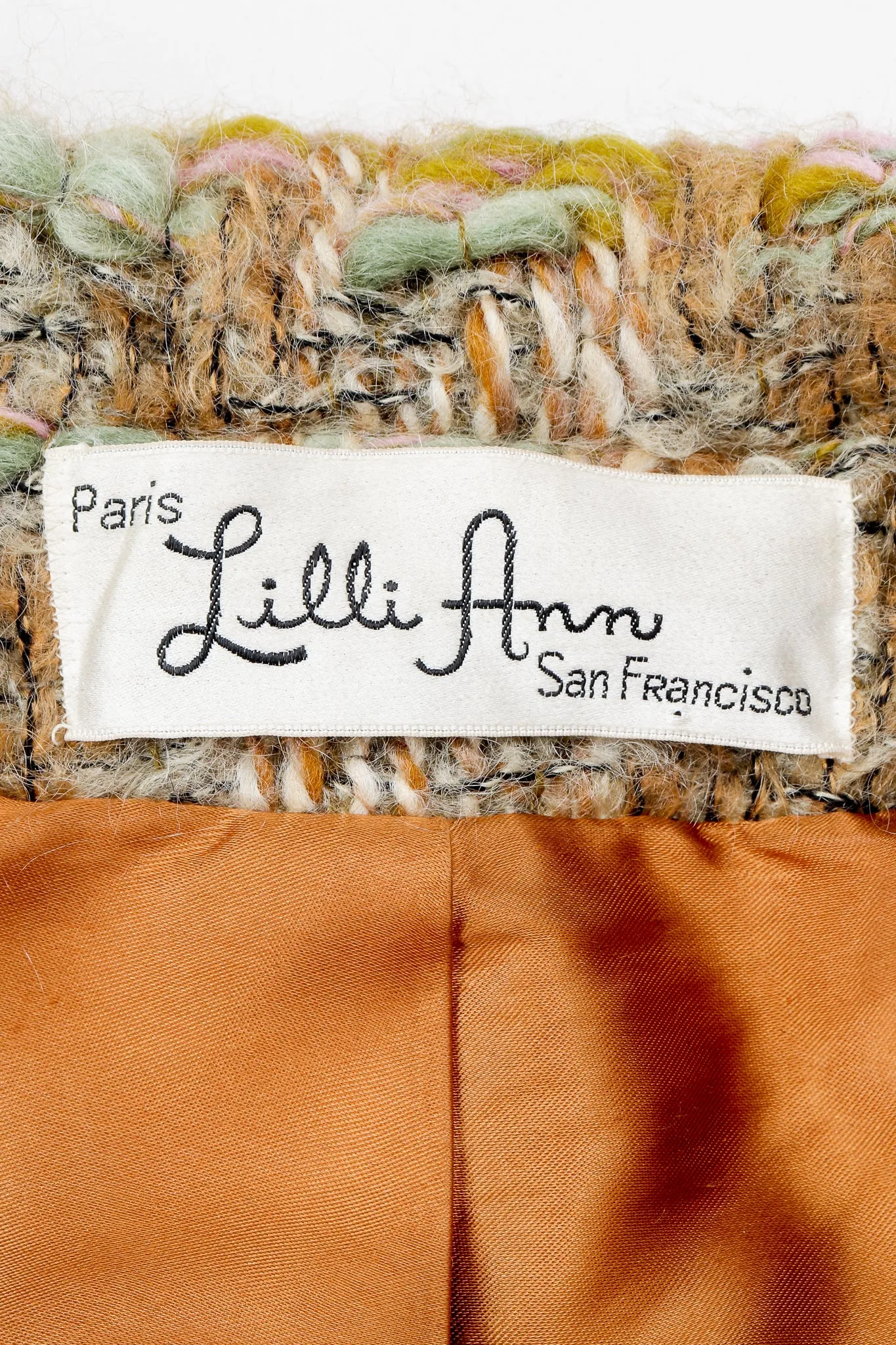 Mohair Bouclé Swing Coat