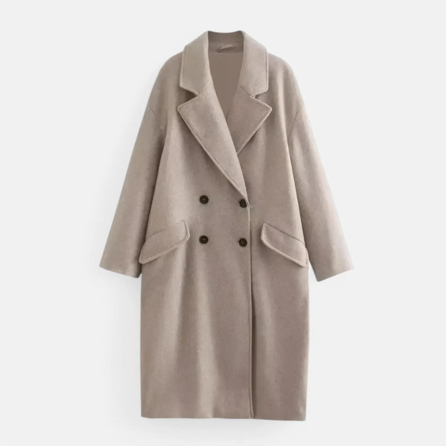 Monacogents | Double-Breasted Tweed Trench Coat