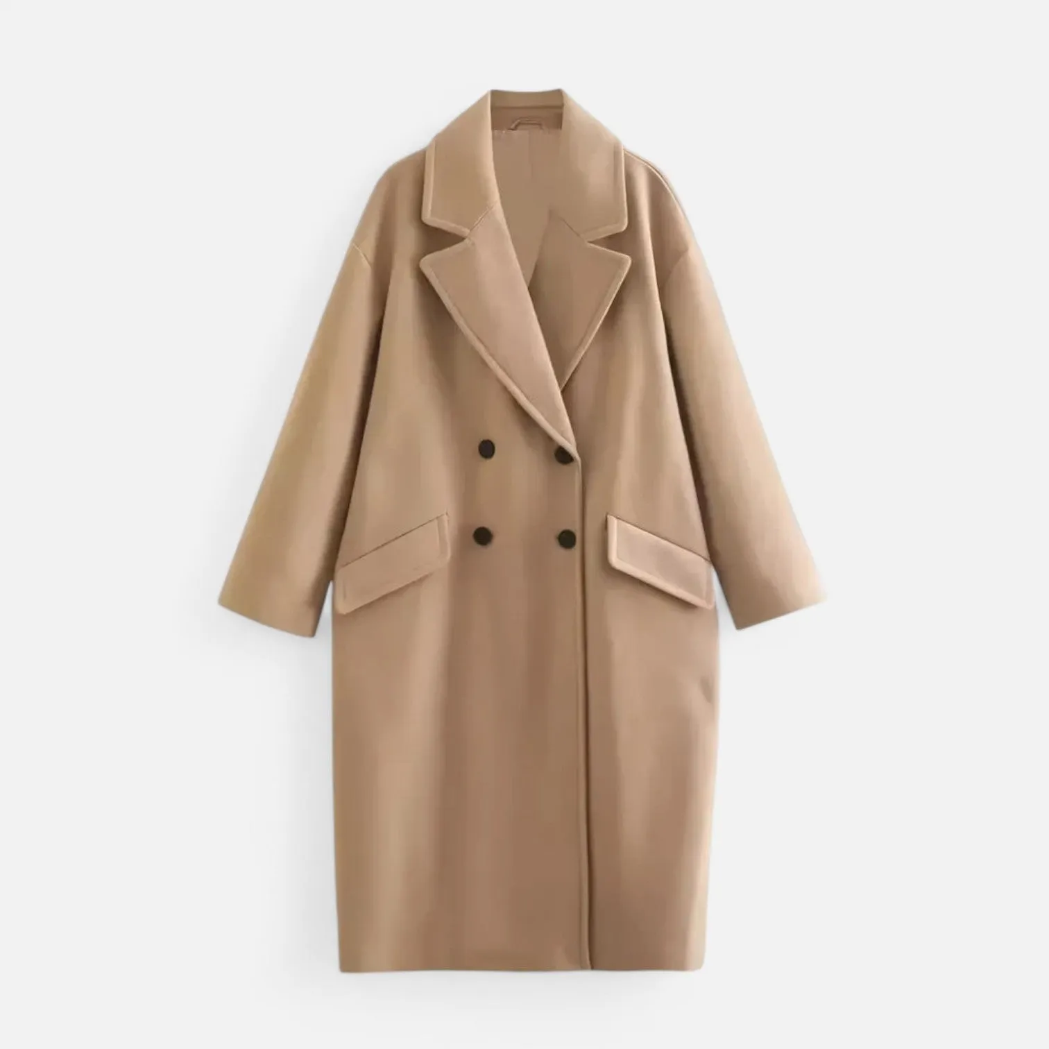 Monacogents | Double-Breasted Tweed Trench Coat