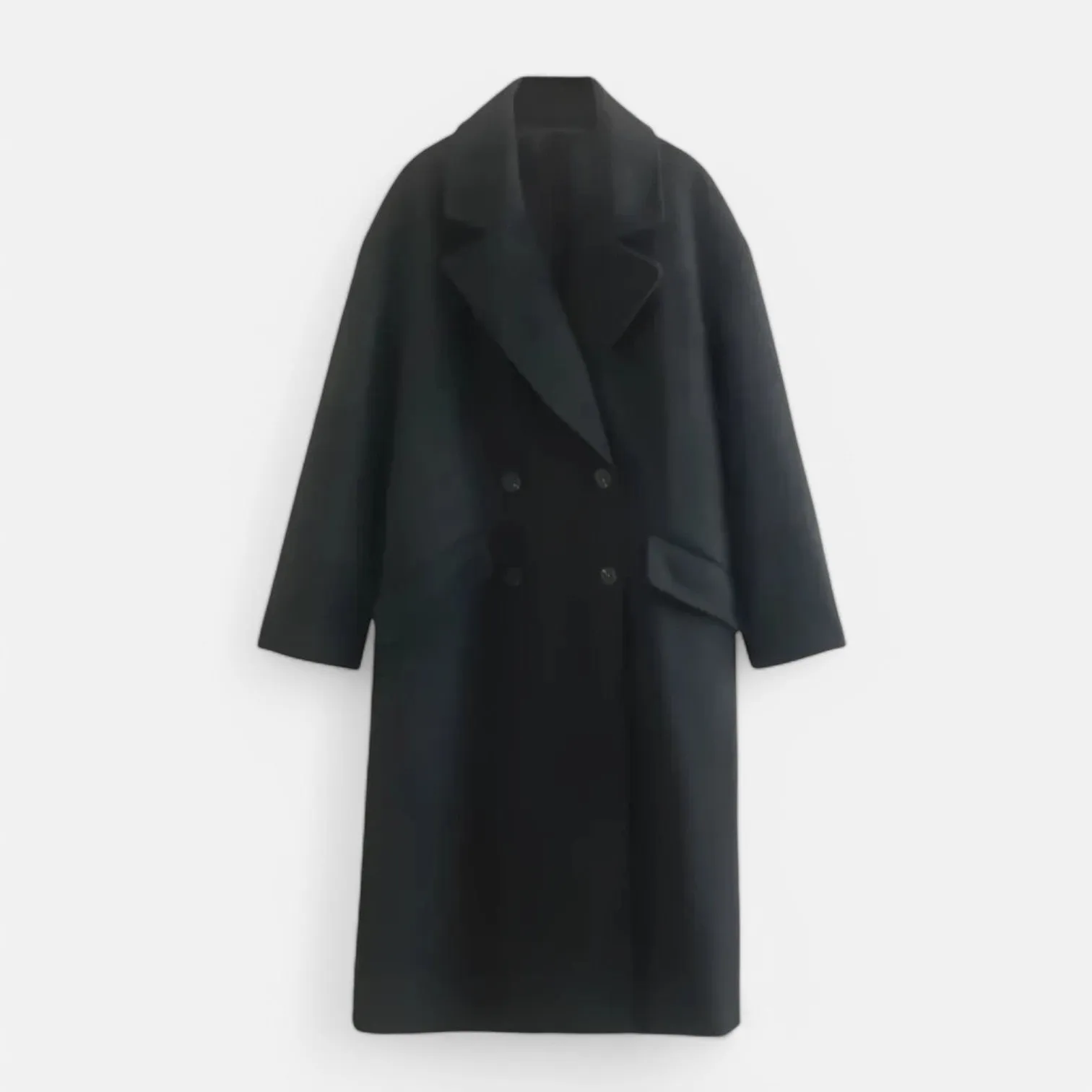 Monacogents | Double-Breasted Tweed Trench Coat