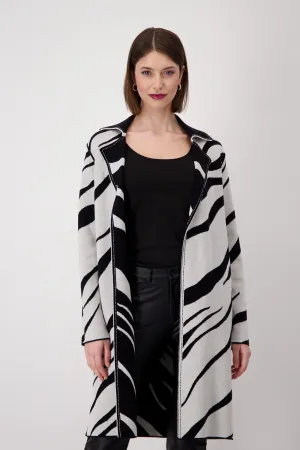 Monari Reversible Animal Print Jacket 807973