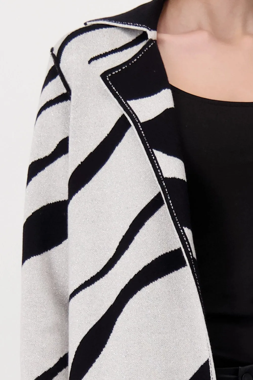 Monari Reversible Animal Print Jacket 807973