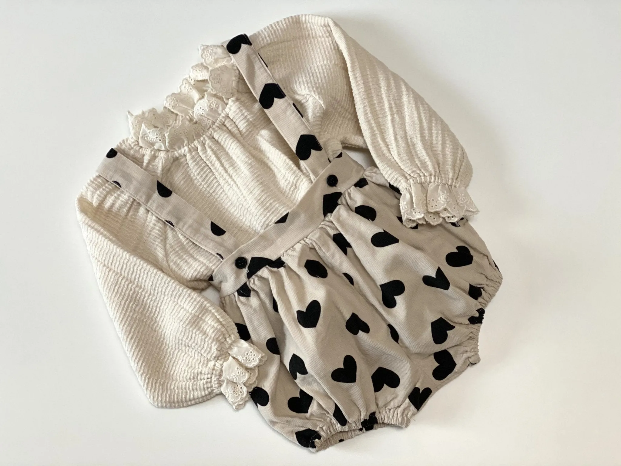 Monbebe Mono Suspender Bloomers (2 colour options)