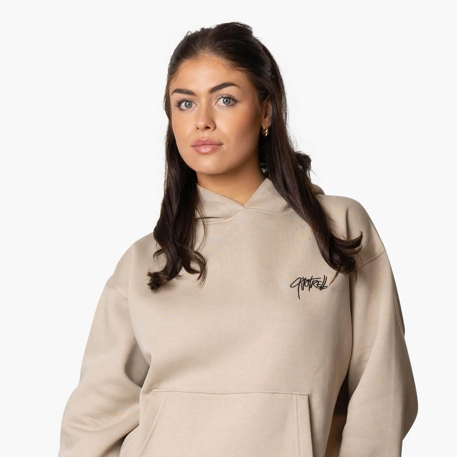 MONTEREY UNITY HOODIE | TAUPE/BLACK