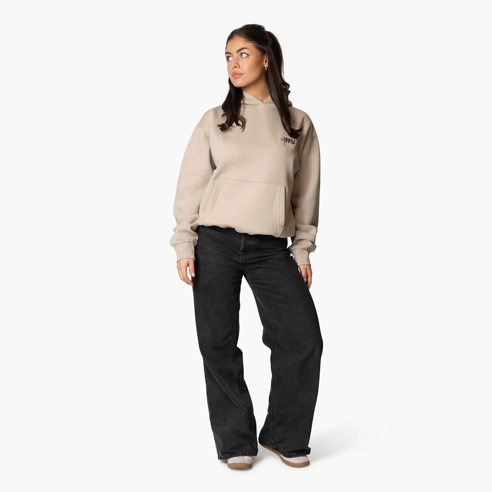 MONTEREY UNITY HOODIE | TAUPE/BLACK