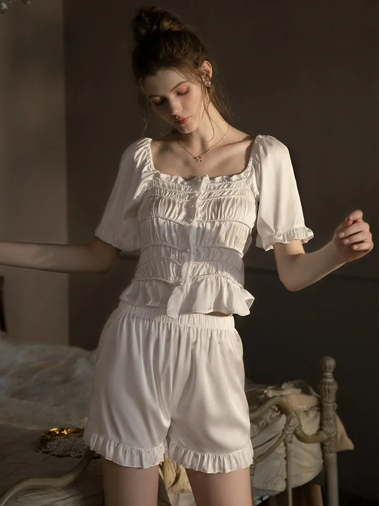 Moonmilk Ruffle Lounge Set