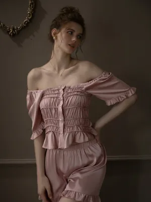 Moonmilk Ruffle Lounge Set