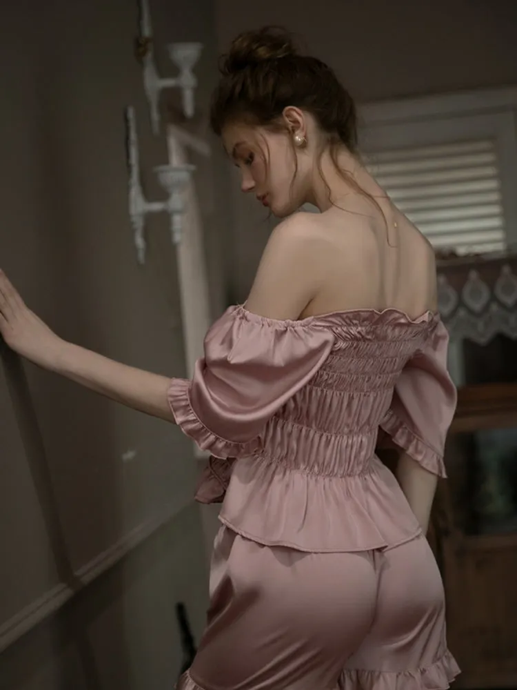 Moonmilk Ruffle Lounge Set