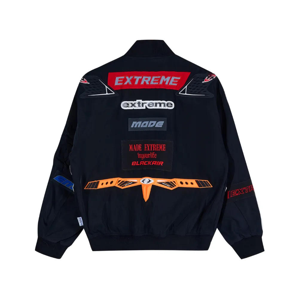 Motorcycle Style high street oxford cloth Jacket