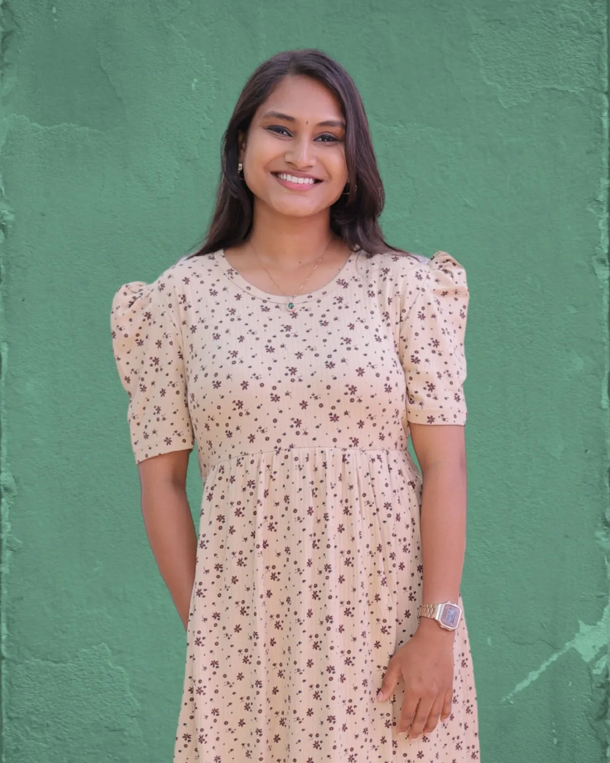 Munira | Casual Non-Maternity Loungewear - Puff Sleeve | Full Length