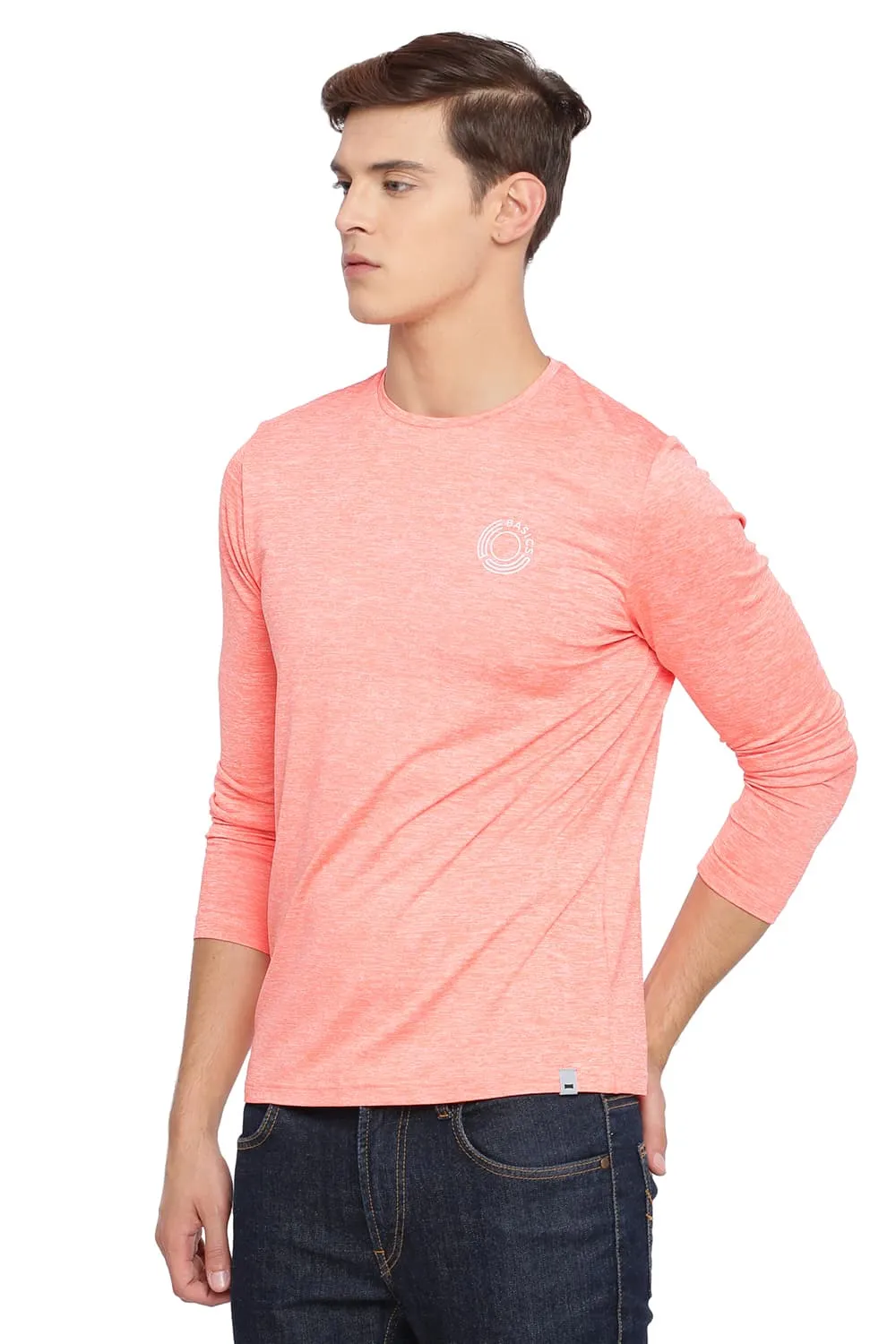 Muscle Fit Crew Neck T Shirt