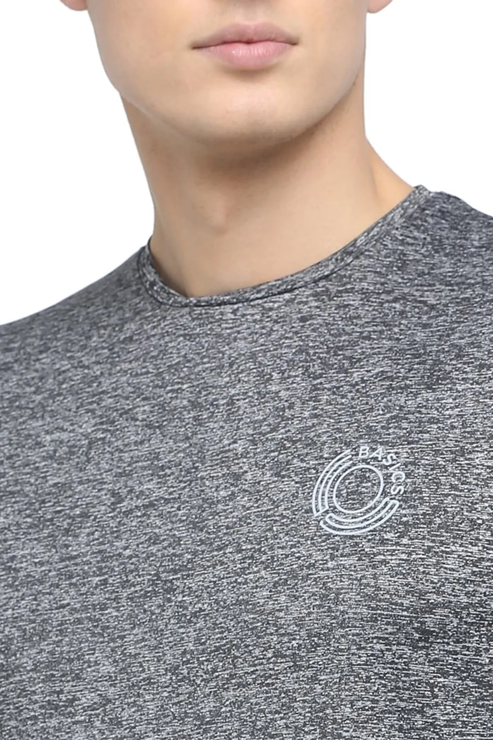 Muscle Fit Crew Neck T Shirt