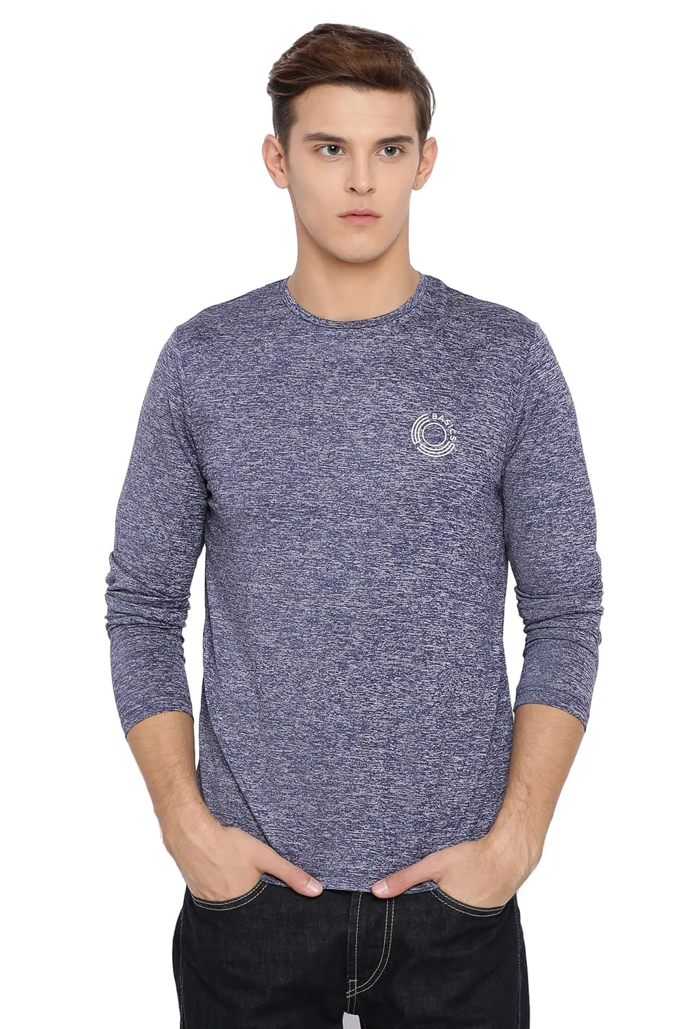 Muscle Fit Crew Neck T Shirt