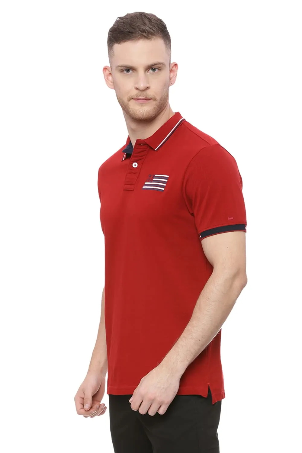 Muscle Fit Polo T Shirt