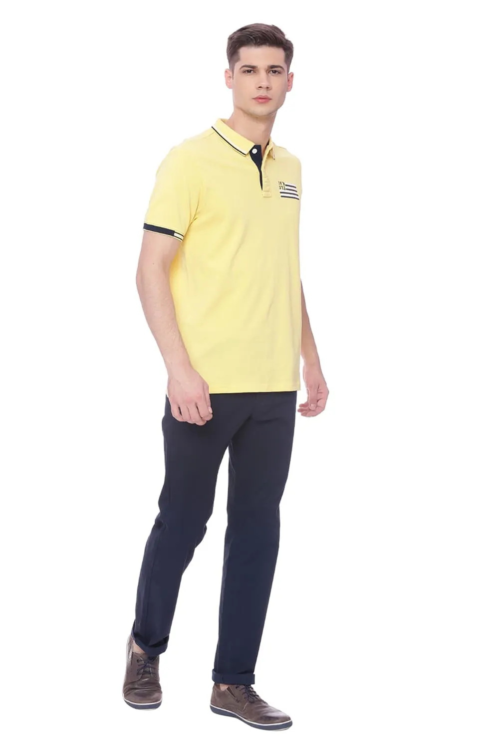 Muscle Fit Polo T Shirt