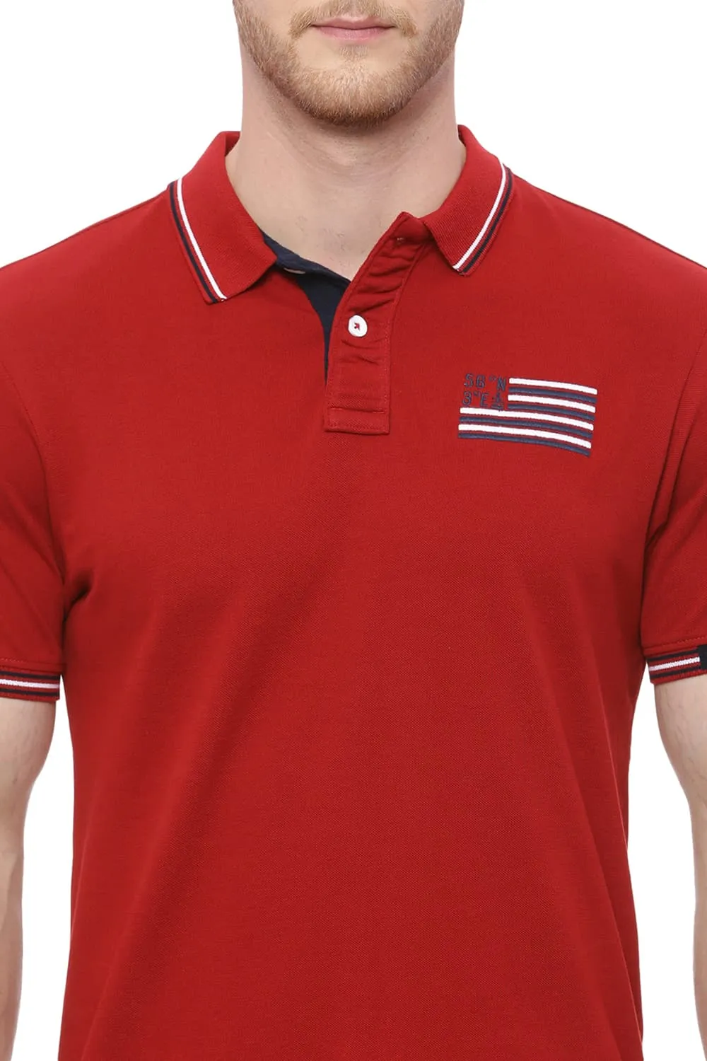 Muscle Fit Polo T Shirt