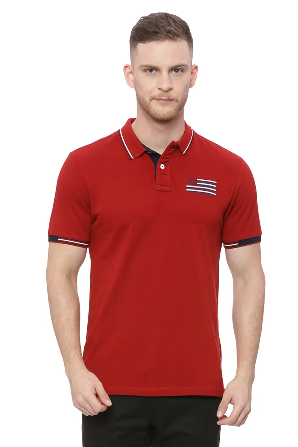 Muscle Fit Polo T Shirt