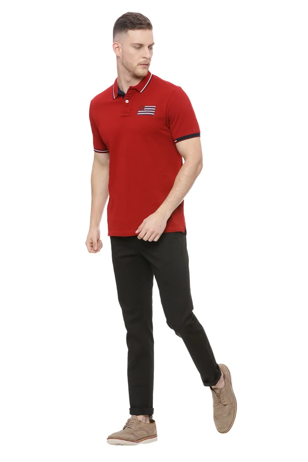 Muscle Fit Polo T Shirt