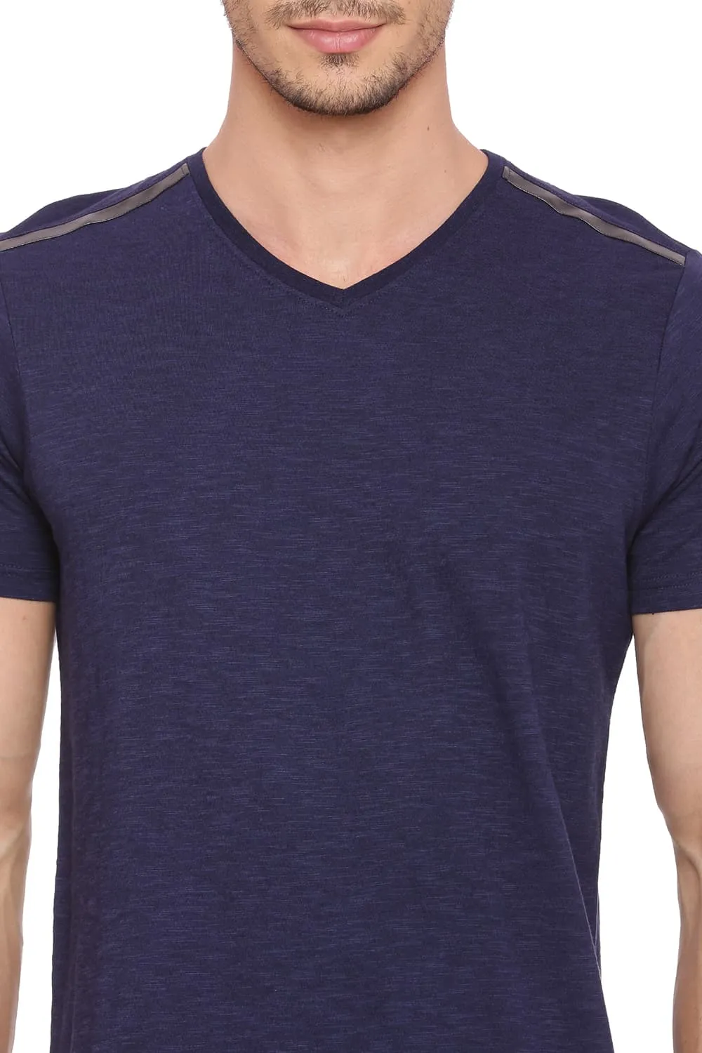 Muscle Fit V Neck T Shirt